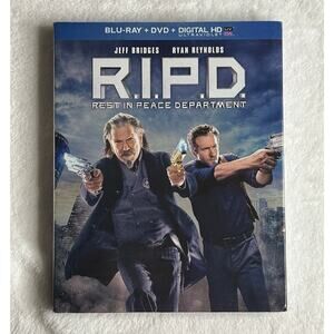 R.I.P.D. (2013) Blu-ray  – Jeff Bridges, Ryan Reynolds – Slipcover Included